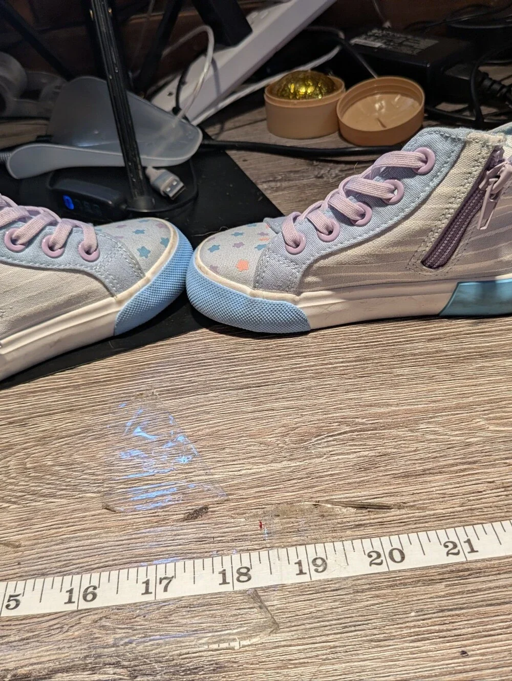 Bluey And Bingo Ground Up High Tops Sneakers Toddler Size 8